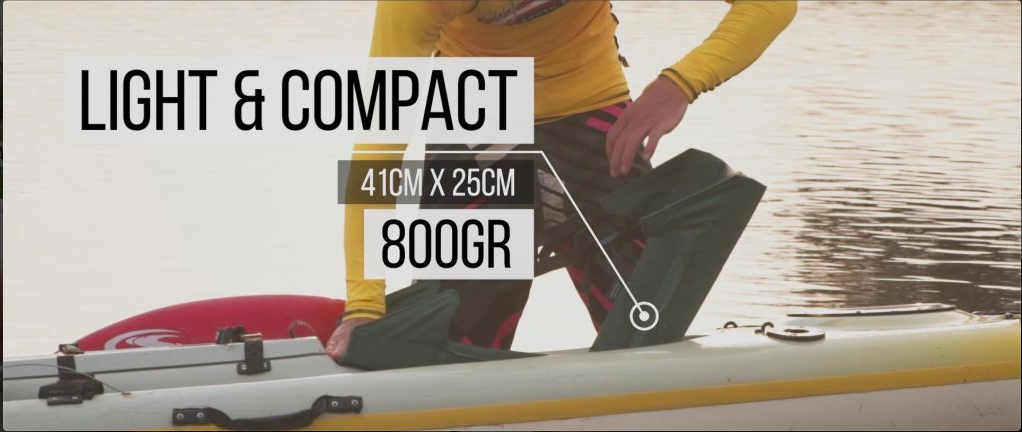 Howzat Seat used on a kayak